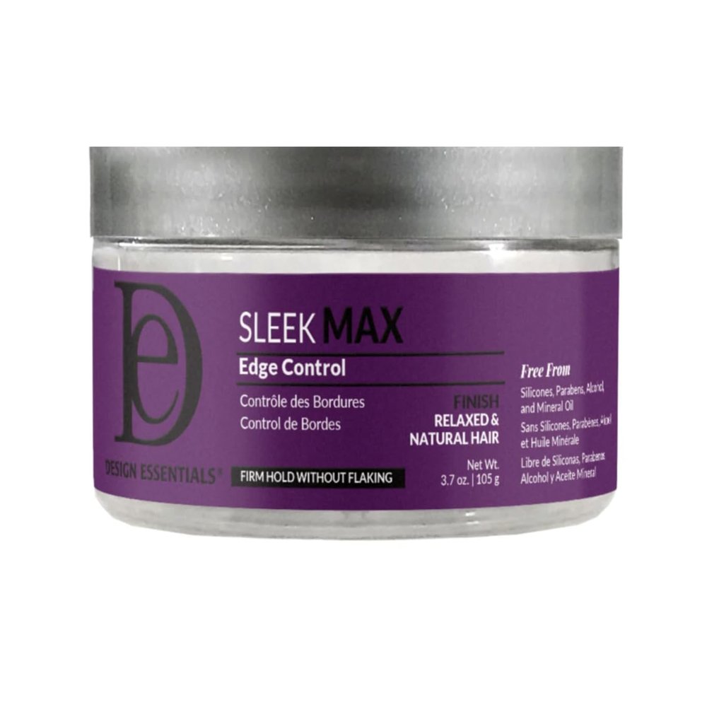Design Essentials Sleek Max Edge Control, for Smooth All Day Hold and Style, 3.7oz.