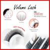 THE LASH SUPPLY Volume Eyelash Extension Professional Supplies, C/CC/D Curl, 8-25mm Length, 0.05/0.07/0.10 Thickness, Fake Eye Lashes, Soft and Lightweight Lashes Mixed to Mixed Length Pack view 3