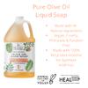 Brittanie's Pure Organic Castile Liquid Olive Oil Soap Refill, Frankincense, 1 Gallon | Face, Body Wash, Dishes, Pets & Laundry | Vegan & Gluten Free Non-GMO view 3
