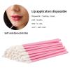 Pink Lip Wands Applicators Disposable - Vaincre 500PCS Lip Brush, Lipstick Make Up Lint Free Brush Gloss Wands, Makeup Applicator Beauty Tool Kits view 3