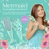 Glimmer Wish Mermaid Detangling Hair Brush for Kids - Anti Frizz and Anti Static - Soft and Long Bristles to Detangle With Ease - Gentle on Hair Kids Hair Brush view 2