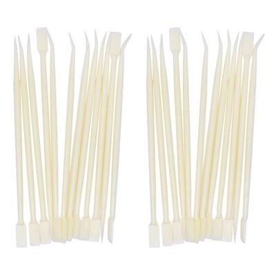 FRCOLOR 40pcs Eyelash Grafting Stick Set Lightweight Eyelash Planting Tool for Professional Extensions Organizing and Makeup Application