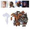 80 Pcs Dreadlocks Beads Kit Nordic Viking Style Hair Jewelry Metal Alloy Hair Beards Rings Cuffs Clips for Men Women Hair Braids Decoration(Silver) view 4