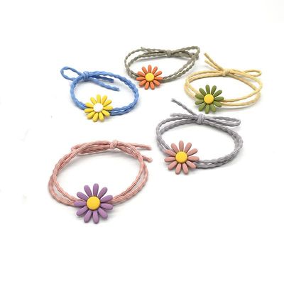 30Pcs Little Daisy Ladies and Children's Hair Tie