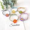 30Pcs Little Daisy Ladies and Children's Hair Tie view 2