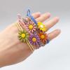 30Pcs Little Daisy Ladies and Children's Hair Tie view 3