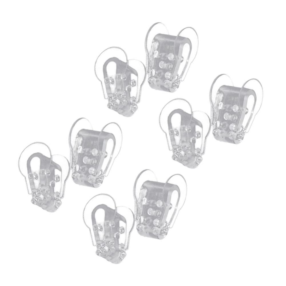 Ciieeo 8pcs Separator Yoga Dividers Spacers Hammer Straightener Broken Wraps Correct Bunion Sleeve Bunion Sock Clamshell Manicure Sebs