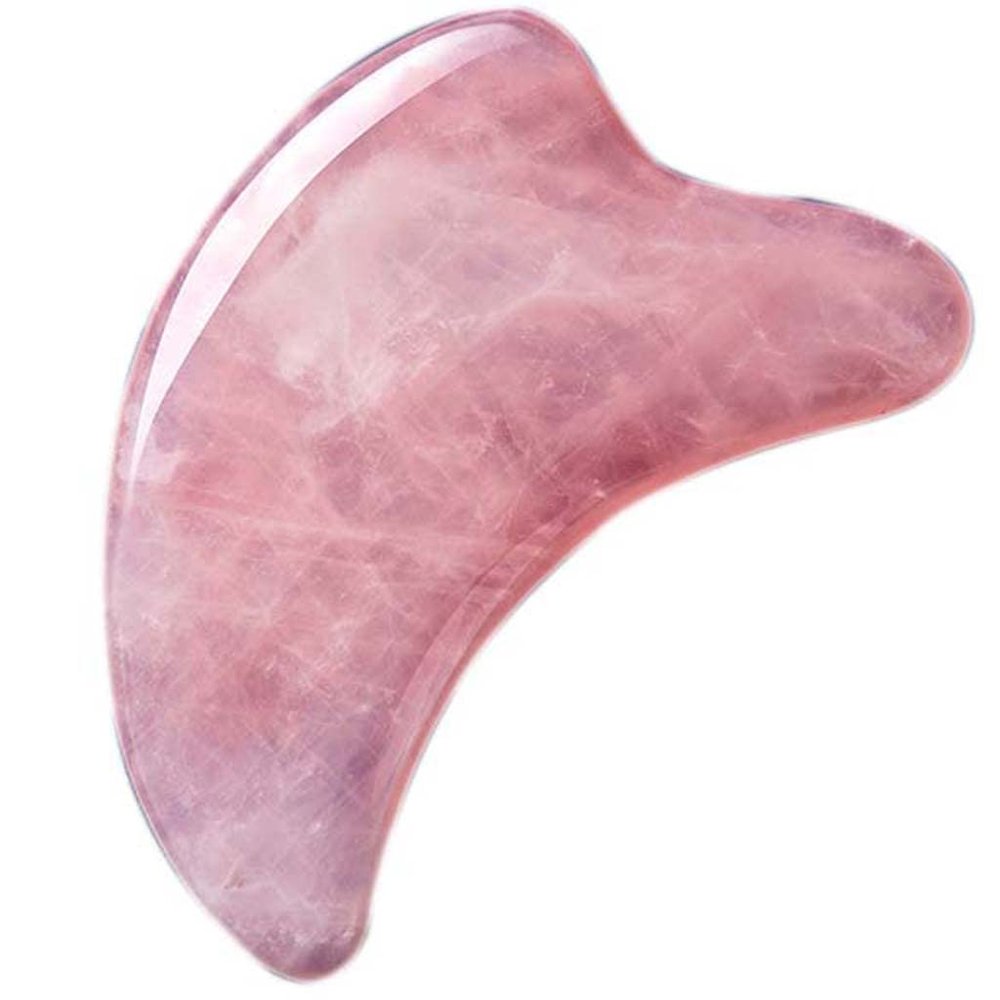 Pink Crystal Scraping Board Facial Beauty Salon Special Face Lifting Eye Scraper Female Jade Scraping Board