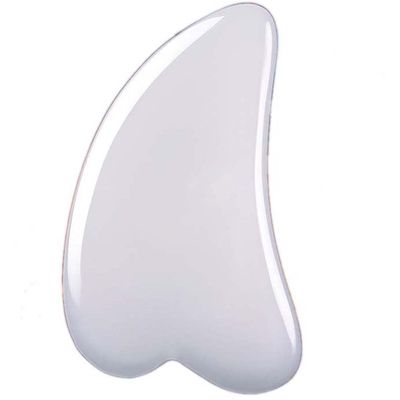 Natural White Jade Beauty Special Scraping Board Facial Facial Pulling Tendons to Enhance The Whole Body General Nanyang Jade Scraping Board