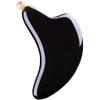 Natural Material Board Scraping Facial Beauty Face Shaving Stick Meridian Eye Shaving Scraper Female Body Universal Black view 1