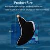Natural Material Board Scraping Facial Beauty Face Shaving Stick Meridian Eye Shaving Scraper Female Body Universal Black view 2