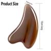 Gua Sha Facial Tool Gua Sha Trigger Point Massager Tool with Smooth Edges for Physical Therapy and Spa Acupuncture Therapy Gua Sha for Face Eyes Neck Body. view 2