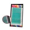 THE LASH SUPPLY Halloween Color Volume Eyelash Extensions, CC Curl, 13-18mm Length, 0.07 Thickness Multi Color, Natural and Long-lasting Curl, Mixed Color Pack, Professional Use Only view 1