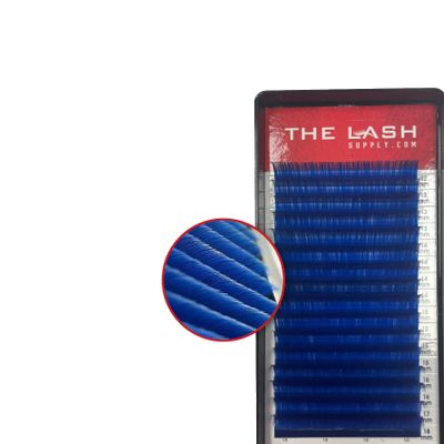 THE LASH SUPPLY Halloween Color Volume Eyelash Extensions, CC Curl, 13-18mm Length, 0.07 Thickness Multi Color, Natural and Long-lasting Curl, Mixed Color Pack, Professional Use Only