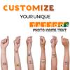 Custom Birthday Party Fake Face Body Tattoos,Customized Cheers & Beers Birthday Party Celebration Temporary Tattoos Stickers Supplies 15 Sheets view 4