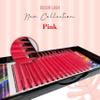 THE LASH SUPPLY Halloween Color Volume Eyelash Extensions, CC Curl, 13-18mm Length, 0.07 Thickness Multi Color, Natural and Long-lasting Curl, Mixed Color Pack, Professional Use Only view 2