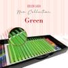 THE LASH SUPPLY Halloween Color Volume Eyelash Extensions, CC Curl, 13-18mm Length, 0.07 Thickness Multi Color, Natural and Long-lasting Curl, Mixed Color Pack, Professional Use Only view 2