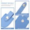 SHERCHPRY Nail Cuticle Nipper Cover 5Pcs Nail Cuticle Nipper Protectors, Cuticle Nail Protector with Buckle, PU Nail Clippers Cover for Nail and Toenails Manicure Tools PU Cuticle Nail Protector view 3