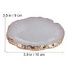 FOMIYES Nail Art Mixing Tray Watercolours Mixing Nail Art Pallet Paint Tray for Nails Eyeshadow Mixing Nail Paint Plate Eye Shadow Pallets Japanese Makeup Round Manicure Poland White view 2
