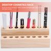 Zerodeko Wooden Cosmetic Storage Rack 2Pcs Makeup Organizer for Lipstick Display and Lip Pencil Storage Desktop Stand for Beauty & Personal Care view 4