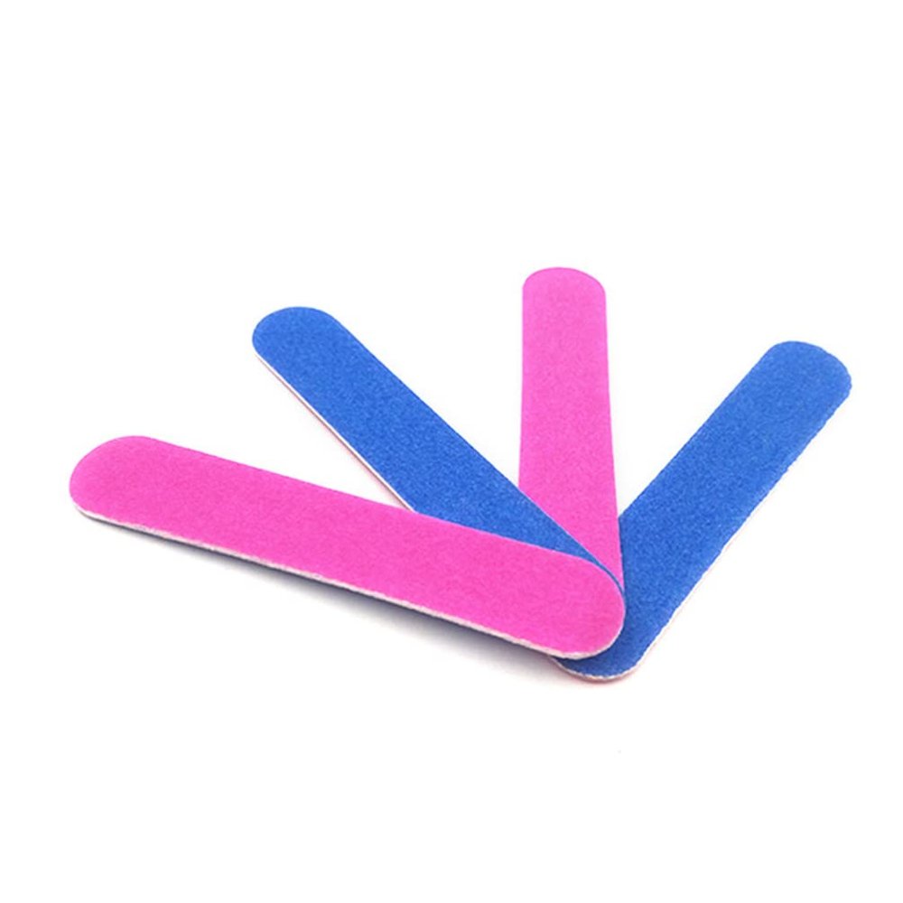 Uonlytech 5pcs Disposable Nail Files Double-Sided Manicure Tools for Smooth Fingernail Edges for Use Comfortable Rounded Ends Easy Nail Shaping and Sanding
