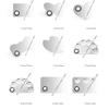 FOMIYES Diy Nail Art Tte Palette Set Stainless Steel Makeup Pallet Stick for Home Salon Use view 3