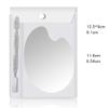 FOMIYES Stainless Steel Nail Art Palette Eye Shadow Makeup Palette for Painting view 3
