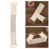 Exfoliating Back Scrubber with Handles Two Sides, Men Women Bath Shower Scrubber Deep Cleaning Body Scrubber Bathing Accessories for Home Bathroom view 2