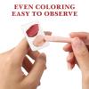 2PCS Nail Art Palette: 2Pcs Makeup Mixing Plate Ring - Stainless Steel Nail Art Cosmetic Ring Palette Metal DIY Paint Color Mixing Palette Tool view 2