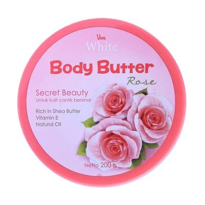 Viva Body Butter, 200 Gram (Rose)