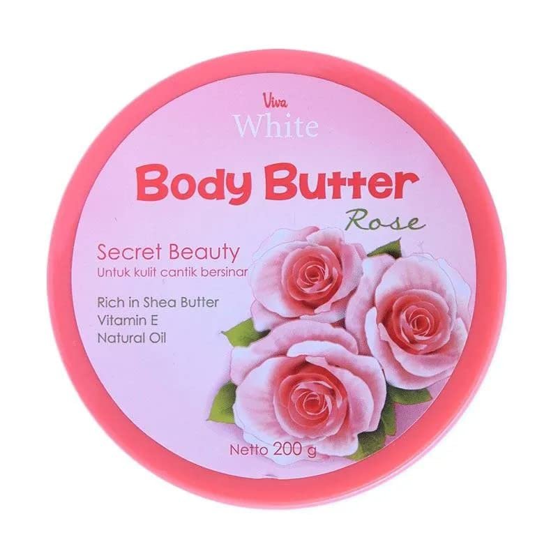 Viva Body Butter, 200 Gram (Rose)