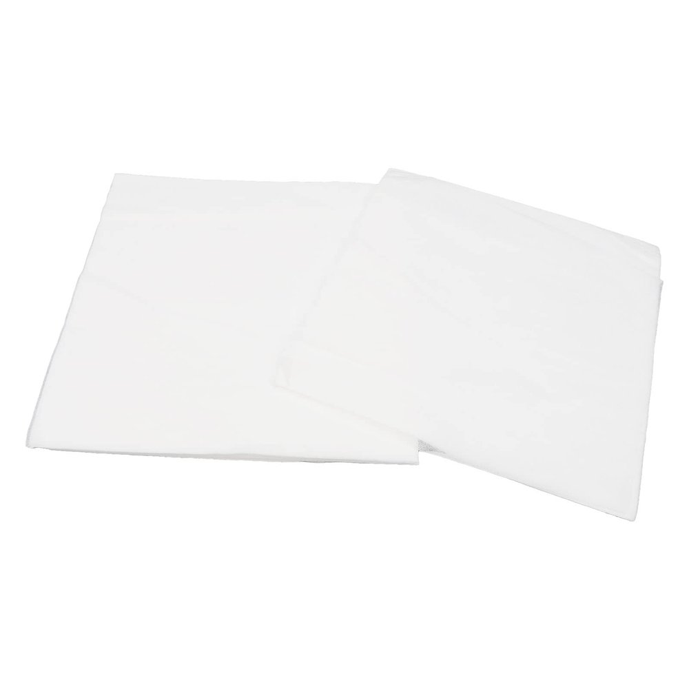 100pcs Disposable Face Rest Cover Nonwoven Headrest Covers for Massage Table Face Rest Pillow Cover for Beauty Salon (White)
