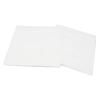 100pcs Disposable Face Rest Cover Nonwoven Headrest Covers for Massage Table Face Rest Pillow Cover for Beauty Salon (White) view 1