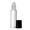 Aroma-Center Essential oil 10ml glass Roll-on bottles (1/3 oz) clear plain (12pcs) view 2