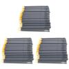 FRCOLOR 300pcs Disposable Eyeliner Brushes and Lipstick Applicators Black and Orange Makeup Tools for Easy Eye Line Application for Home view 1