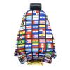 Barber Cape Professional Latino Flags Hair Cutting Cape Capa De Barbero Latino Waterproof Barber Salon Cape, Hair Resistant Barber Cape for Men, Adjustable Neck Closure, Fits All view 3