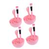 FRCOLOR 12sets Diy Facial Mask Tool Pink Mixing Bowl Brush Measuring Spoon and Spray Bottle for Skincare and Beauty Treatments Includes Cleansing Sponge for Easy Application view 4