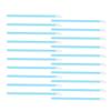 FRCOLOR 200pcs Disposable Lipstick Brushes Hollow Lip Gloss Applicators for Makeup Soft Bristles Lip Brush Tool Kit Convenient for Gloss Application Color view 4