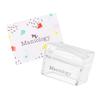Maniology Brushwork Nail Stamping Starter Kit | Creative & Artistic Nail Art Brushstroke Patterns & DIY Manicures  Includes Stamping Plate, Polish, Top Coat, Stamper & Scraper Card view 4