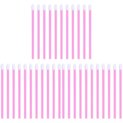 FRCOLOR 600pcs Disposable Lip Gloss Applicators Sticks Soft Lip Brush Makeup Tools for Even Application Lightweight and Portable for Lipstick and Gloss Use