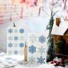 Kathfly 180 Pcs Snowflake Temporary Tattoos Winter Christmas Glitter Sticker Party Decorations Supplies Favors Gifts Cute Apparel Accessories for Body Face Women Party Supplies(Snowflake) view 4
