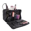 Tense Edano Pro Large Capacity Beauty Hairdressing Barber Tool Bag Polyester Hair Equipment Cosmetic Salon Shoulder Organizer Kit Grooming Hair Stylist Scissor Holder Storage Carrying Travel Case view 4