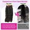 12 A Brazilian Deep Wave Human Hair Bundles(18 20 22) 100% Unprocessed Virgin Remy Hair Deep Curly Human Hair Weave 3 Bundles Extensions for Black Women Natural Color view 4