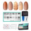 Maniology Classic Gradient Nail Stamping Starter Kit | Easy Ombre Nail Art Design, Timeless Gradient Patterns DIY Manicure  Includes Stamping Plate, Polish, Top Coat, Stamper & Scraper Card view 1