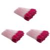 FRCOLOR 300pcs Disposable Eyelash Applicator Brushes Rosy Crystal Rods for Makeup and Eyelash Extensions for Professionals and Personal Use Easy to Carry and Use for Mascara Application view 1
