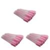 FRCOLOR 300pcs Eyelash Makeup Brush Disposable Mascara Wands Pink Eyelash Brush Cosmetic Applicators view 1