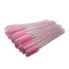 FRCOLOR 300pcs Eyelash Makeup Brush Disposable Mascara Wands Pink Eyelash Brush Cosmetic Applicators view 2
