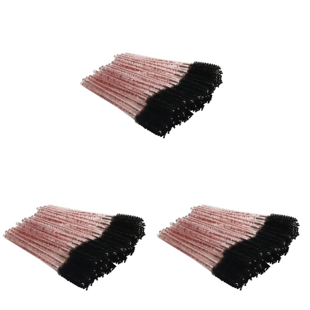 FRCOLOR 300pcs Disposable Mascara Wands Applicator Eyelash Brush for Makeup Crystal Rod Eyelash Applicator Makeup Brushes Eye