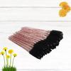 FRCOLOR 300pcs Disposable Mascara Wands Applicator Eyelash Brush for Makeup Crystal Rod Eyelash Applicator Makeup Brushes Eye view 4