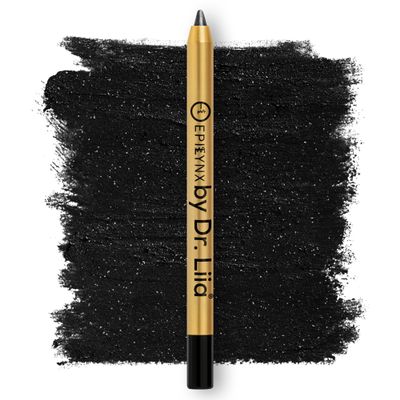 EPILYNX Eyeliner Pencil - Long Lasting Smudge Proof & Waterproof Eyeliner Pencil - Eye Liner Pencils - Hypoallergenic, Vegan, Gluten-Free Eye Pencil - Moonlight Black Shimmer, 1.2ml